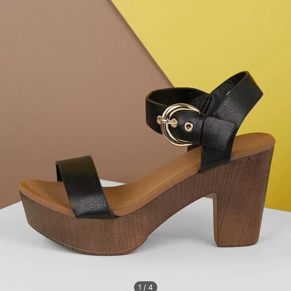 SHEIN Shoes - Black Heels
